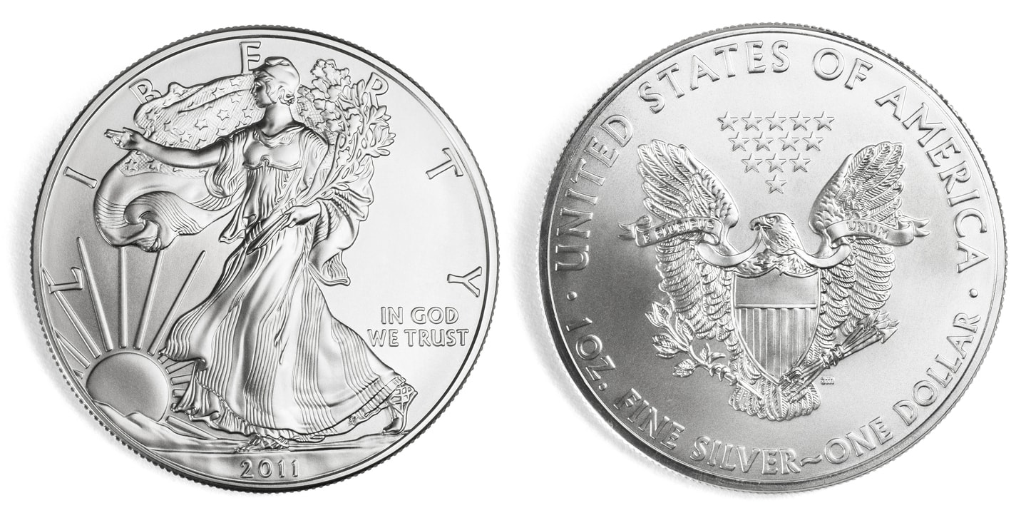 An illustration of the American Silver Eagle coin, a popular choice among silver investors.