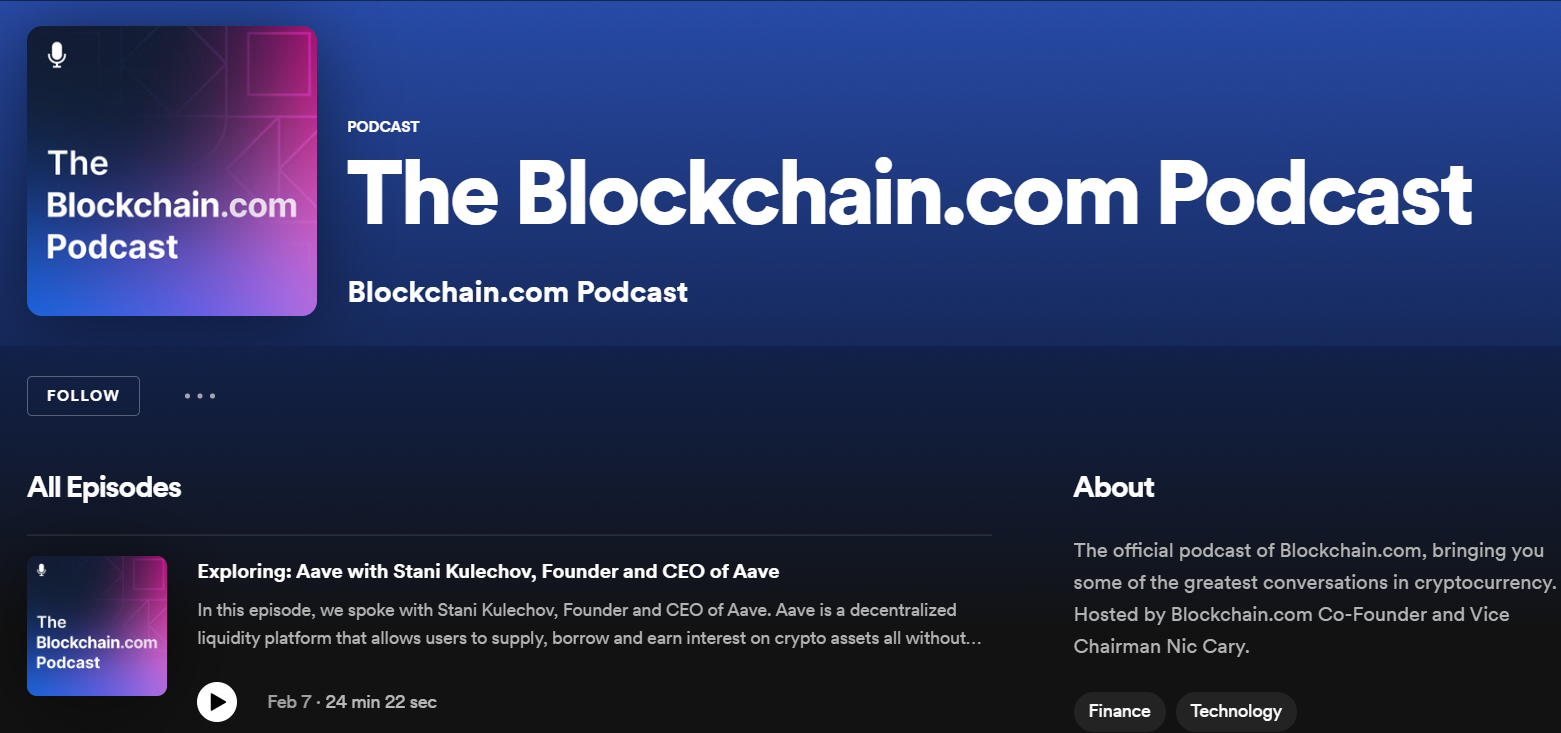 The Blockchain.com Podcast by Nic Cary