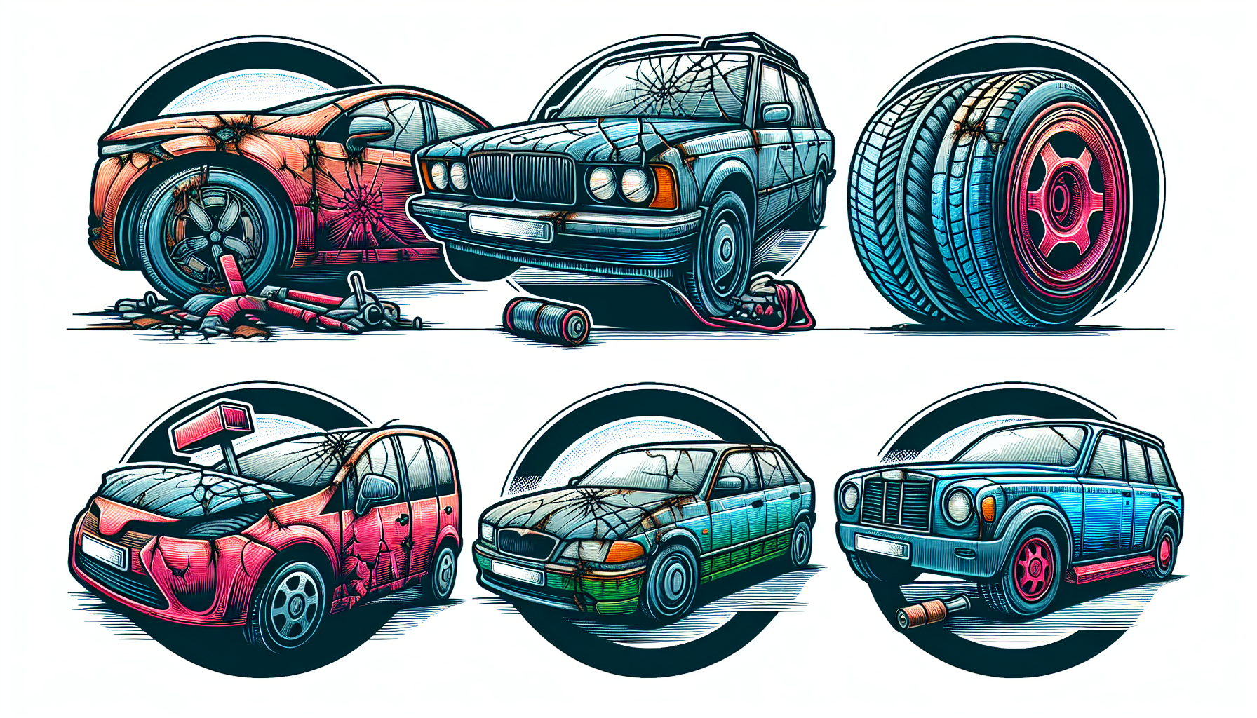 Illustration of defects in materials and workmanship covered by warranties