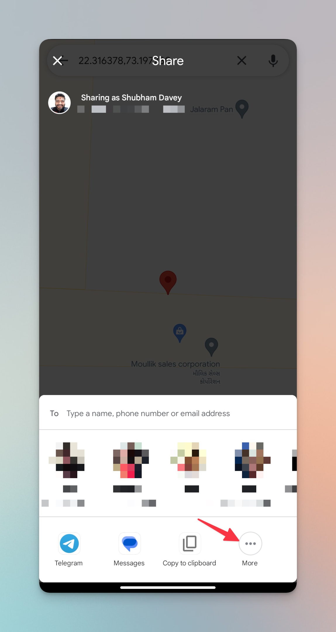 Remote.tools shows how to share pinned locations on Google maps