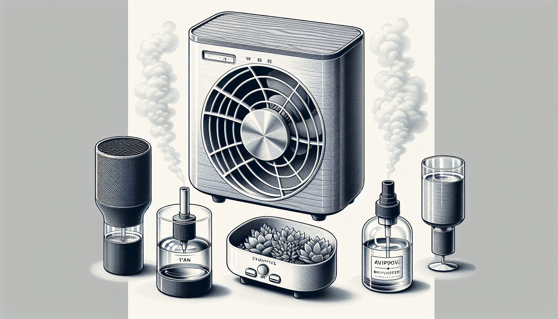 Different types of HVAC scent diffusers