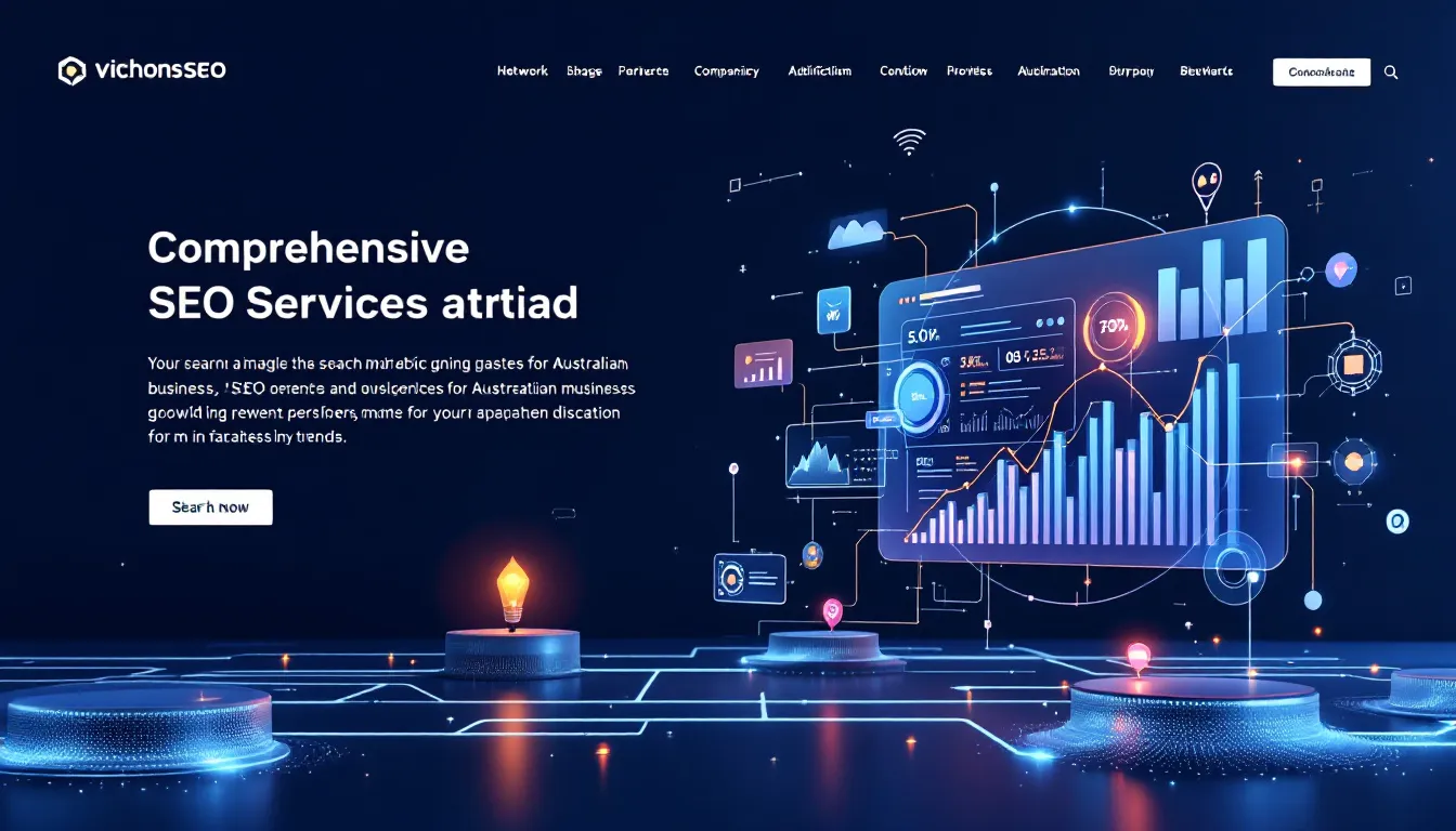 A visual representation of comprehensive SEO services tailored for Australian businesses.
