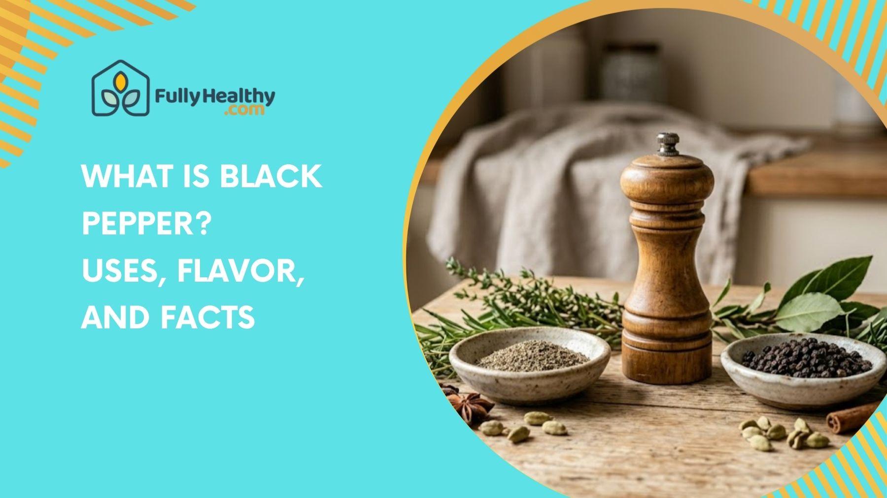What Is Black Pepper? Uses, Flavor, And Facts