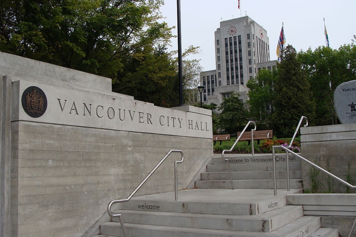 Reference: https://upload.wikimedia.org/wikipedia/commons/thumb/1/11/Vancouver_City_Hall.JPG/1200px-Vancouver_City_Hall.JPG