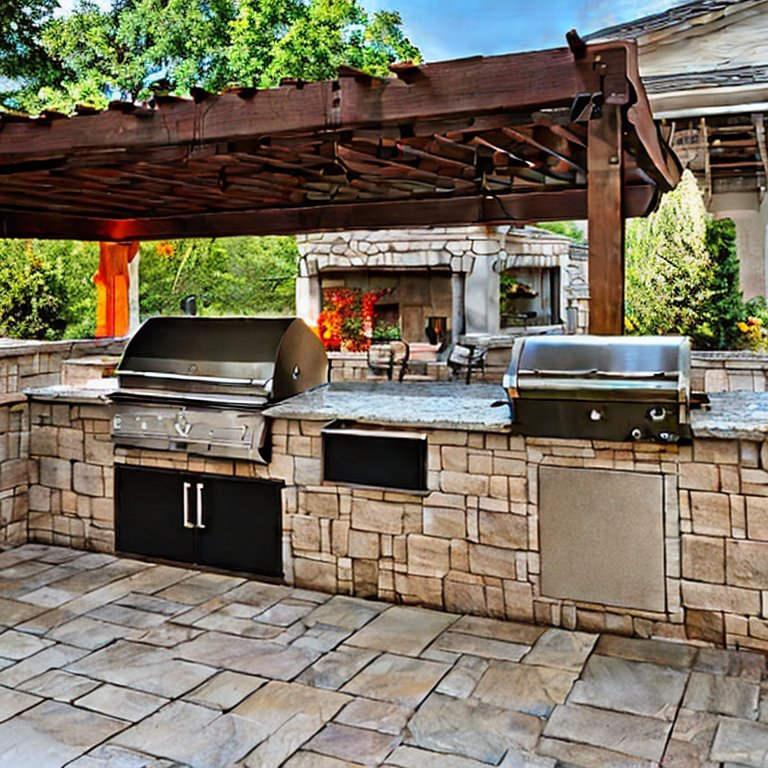 Outdoor kitchen