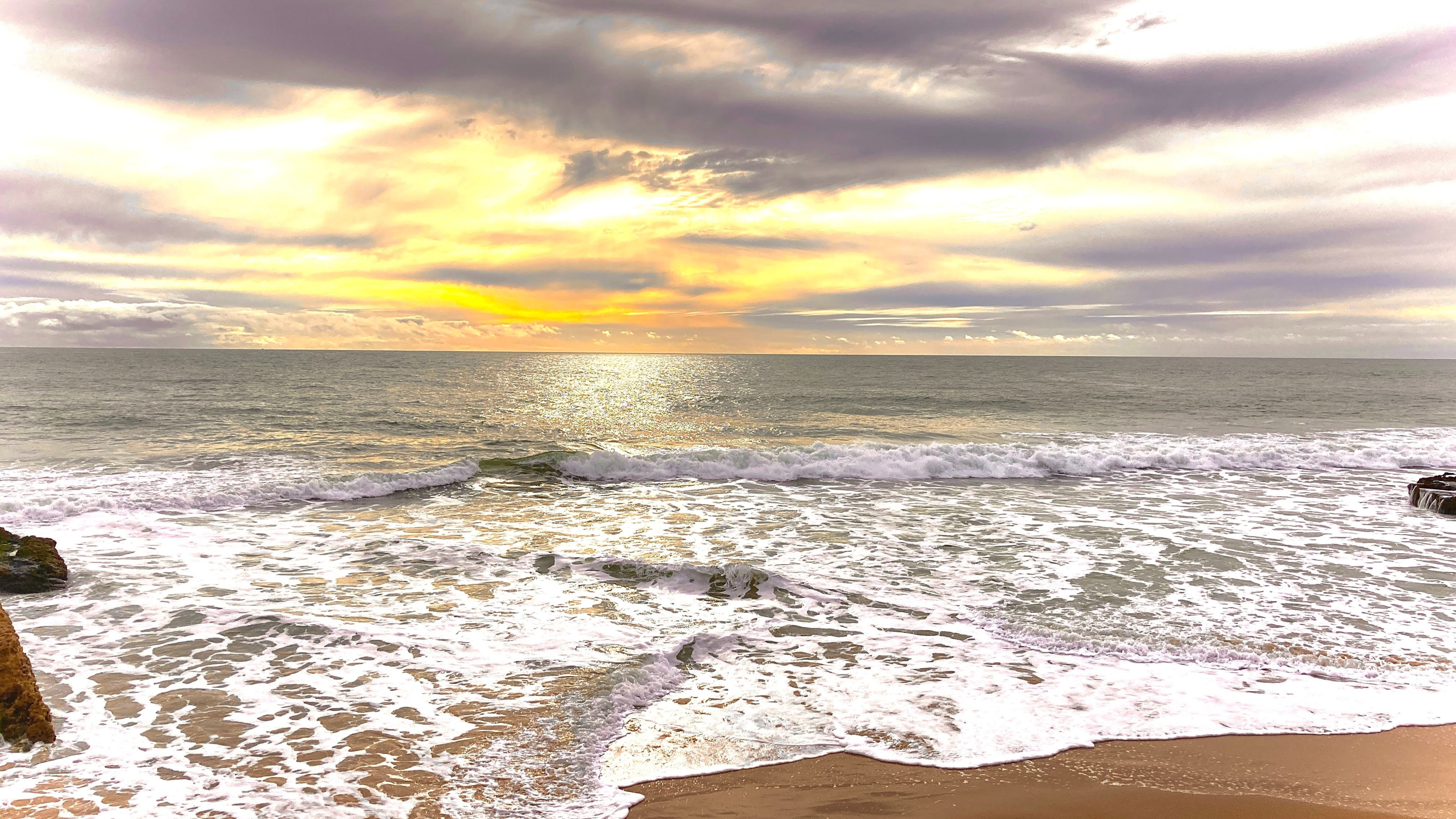 Sandy beaches located on the Atlantic Coast near Lisbon