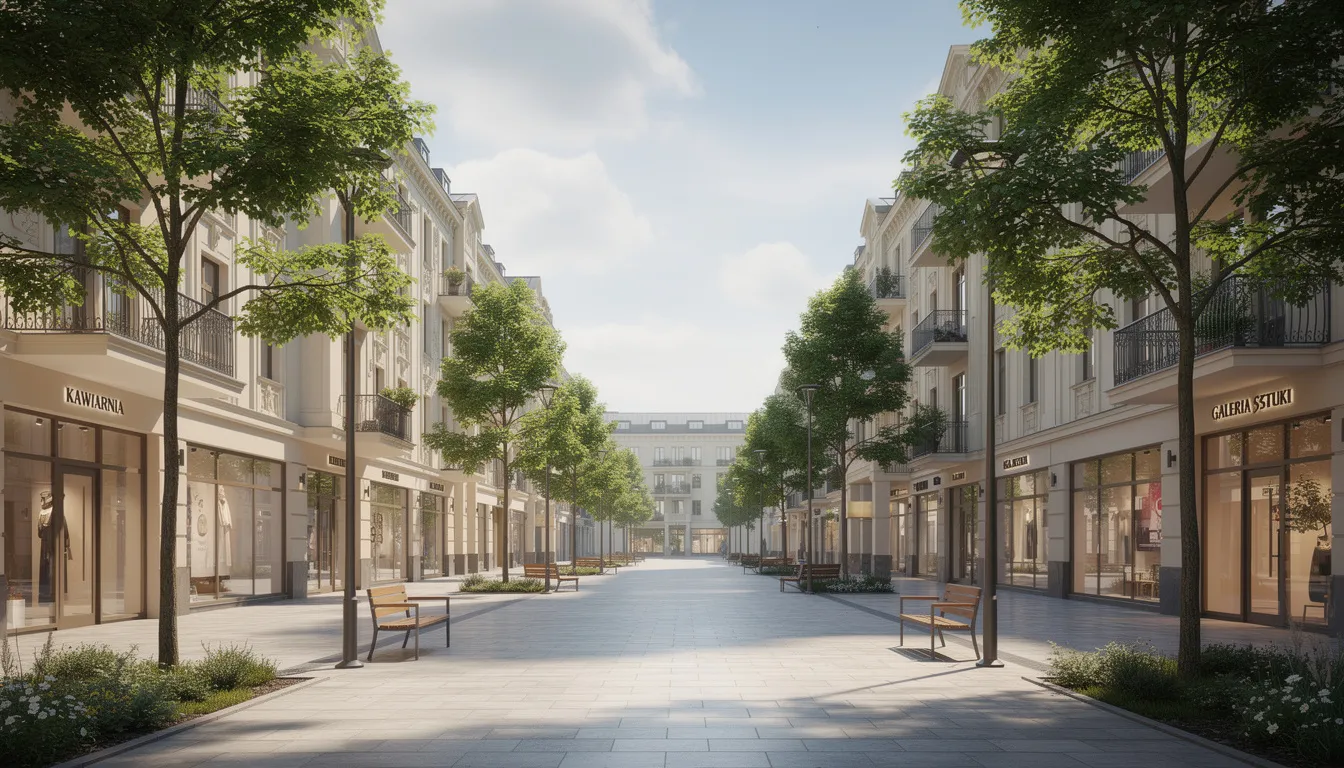 Na eleganckiej ulicy w Warszawie Żoliborzu znajdują się nowoczesne kamienice otoczone zielonymi drzewami, tworząc malowniczą atmosferę idealną dla osób poszukujących komfortowych mieszkań na wynajem. W tej przestronnej okolicy można znaleźć zarówno jednopokojowe, jak i dwupokojowe apartamenty w atrakcyjnych cenach.