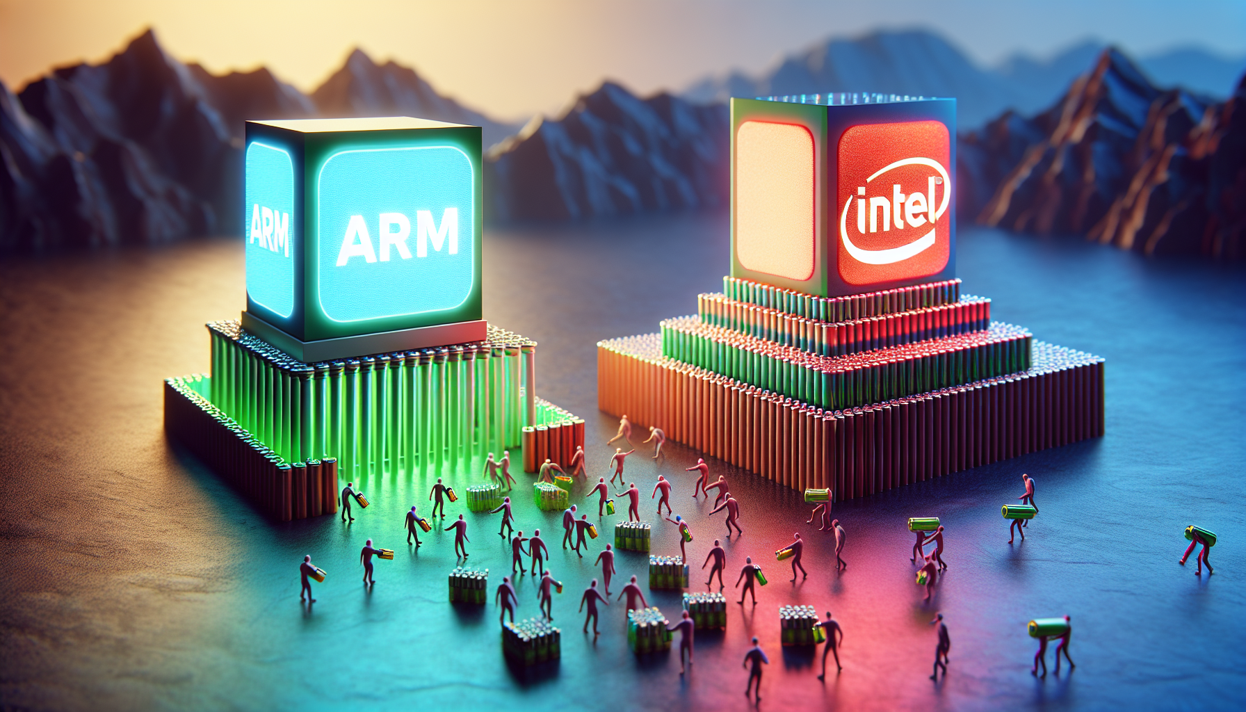 Energy efficiency comparison of ARM and Intel processors