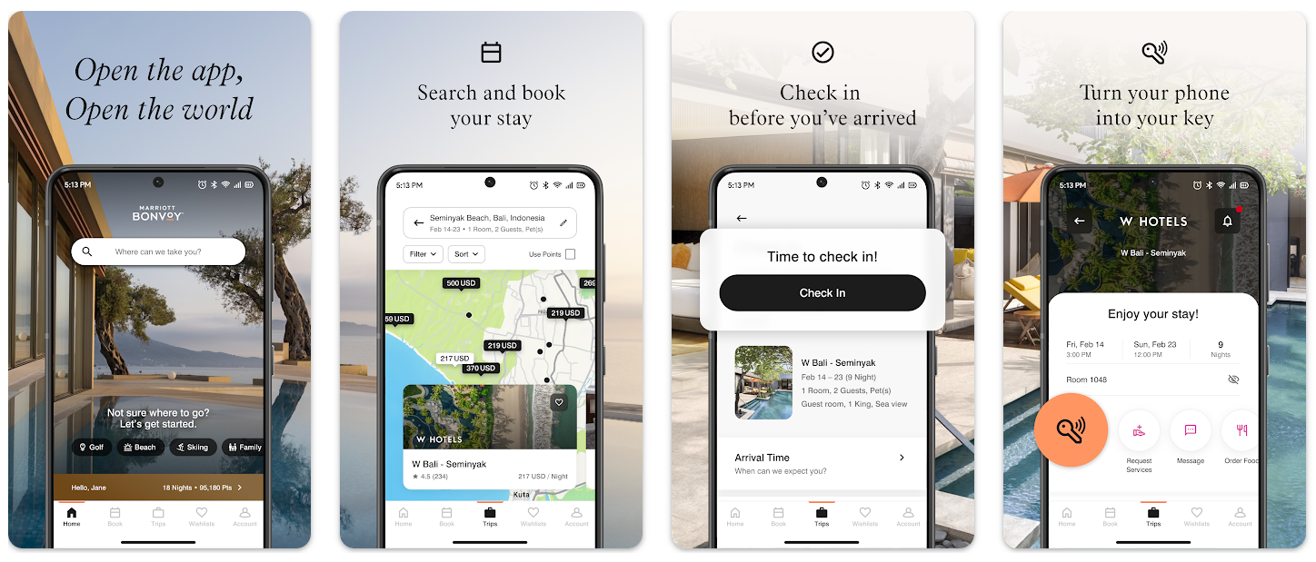 Marriott Bonvoy app India – hotel loyalty program in India for travel and rewards.
