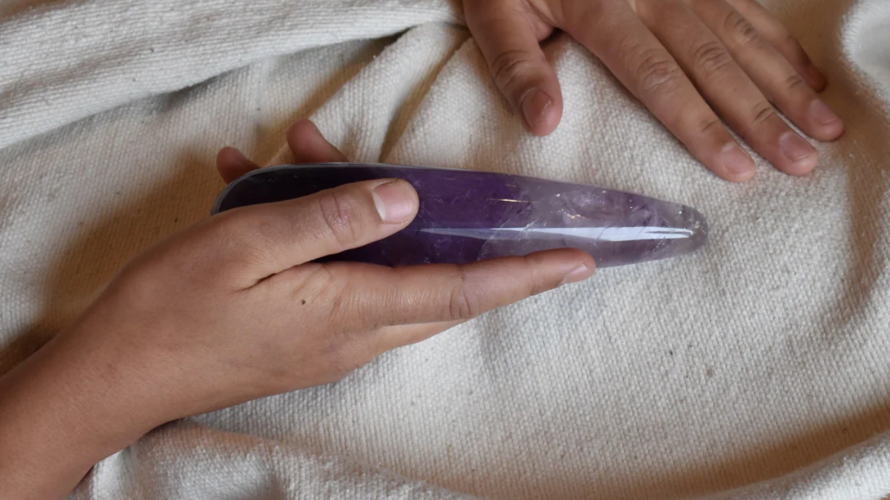 Amethyst Pleasure Wand