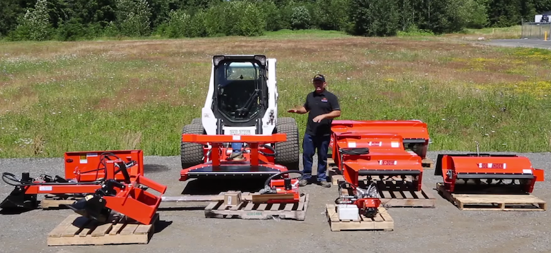 skid steer attachment or skid loader attachments