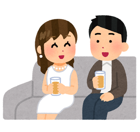 ラウンジの副業をしている女性