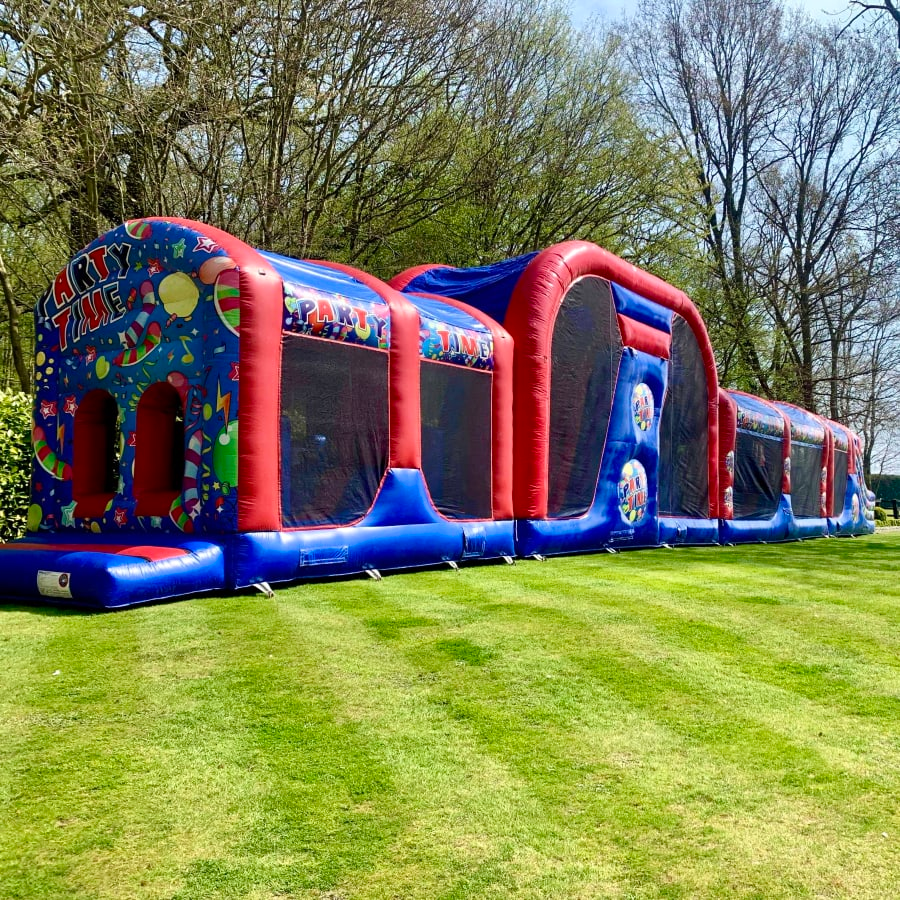 100ft Assault Courses Inflatable Hire