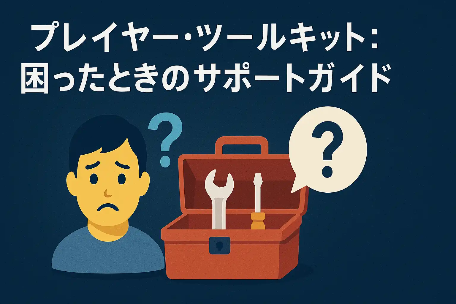 プレイヤー・ツールキット：困ったときのサポートガイド