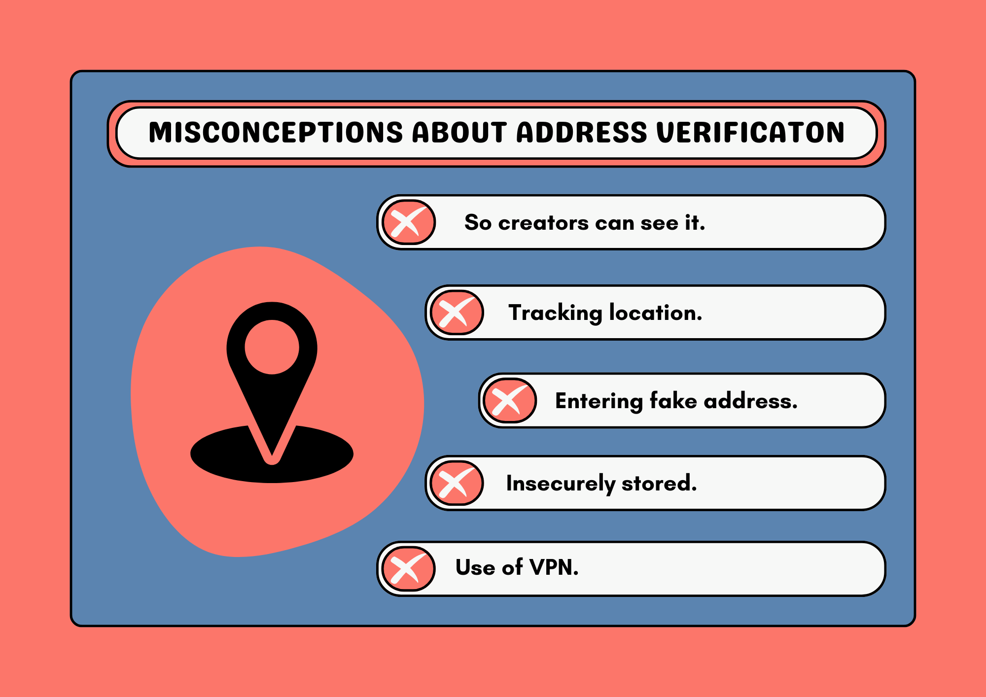 Misconceptions about address verification on OnlyFans.