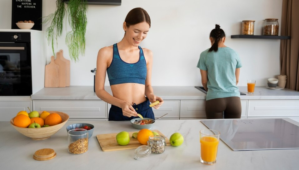 Un ejemplo de alimentación saludable incluye productos como carnes, verduras, legumbres que ayudan a controlar la presión arterial.