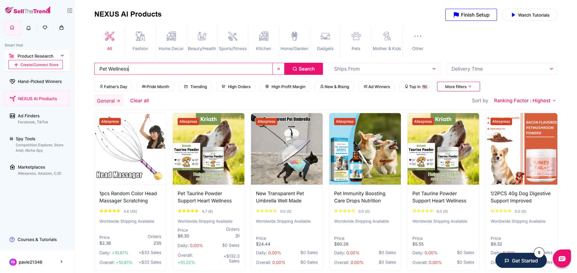sell the trend pet wellness