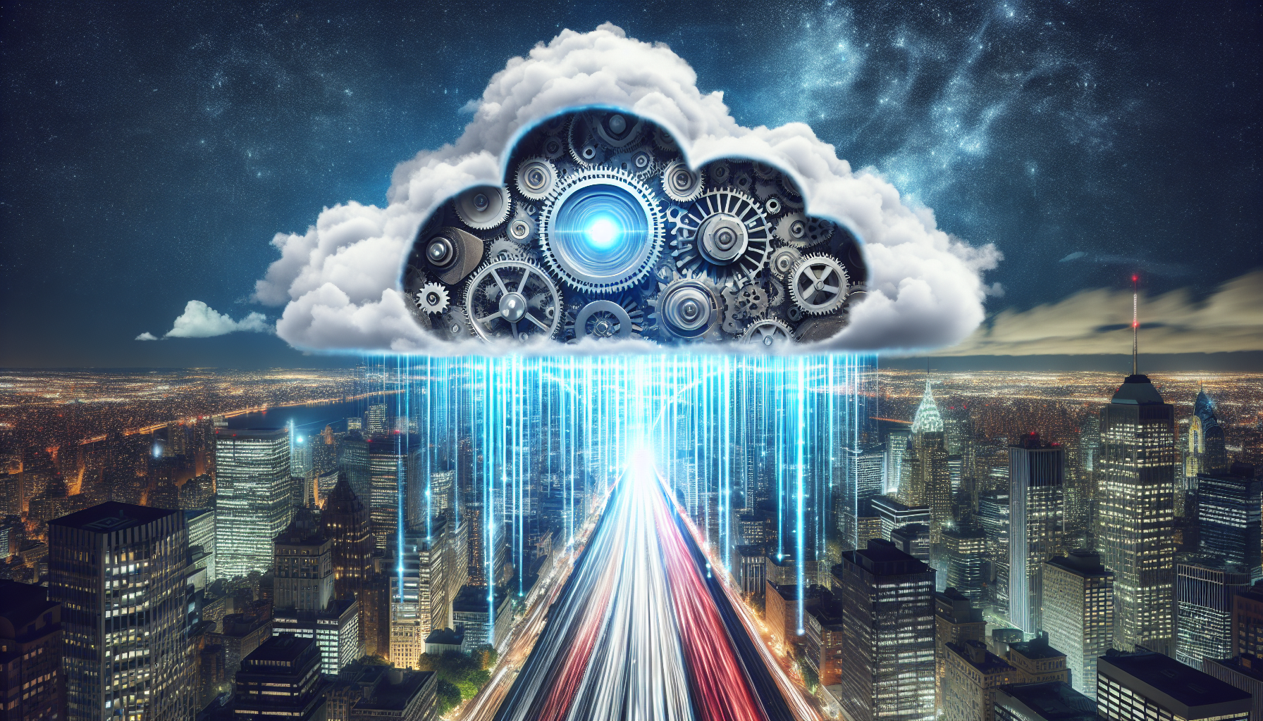 Illustration of cloud computing technologies