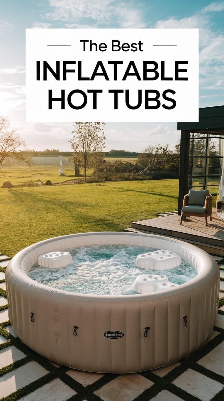Inflatable hot tub spa