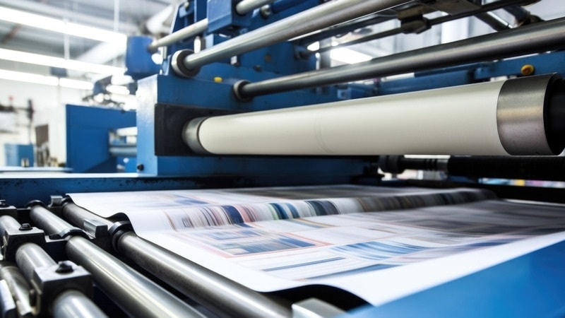 Dieline cutting and dieline printing process