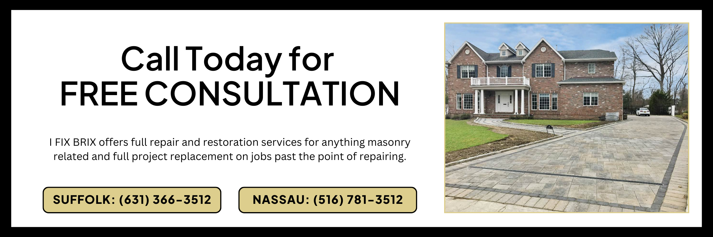 Call for for driveway repair services in Syosset.
