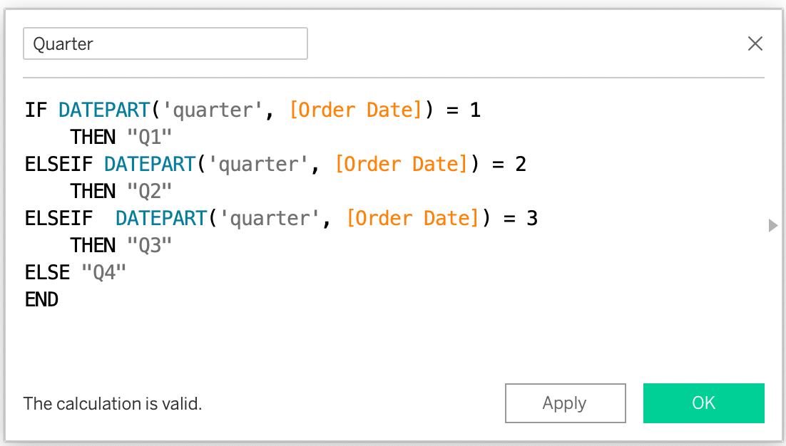 IF statement corresponding to CASE statement