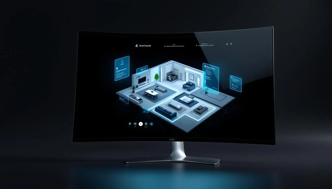 Interface de Sweet Home 3D sur un écran d'ordinateur, montrant des options de modélisation.
