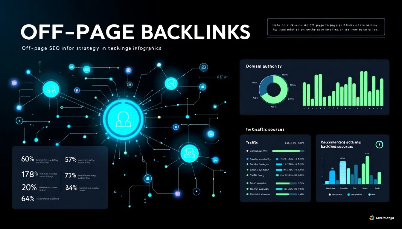 Insights into off-page SEO strategies, including backlink analysis.
