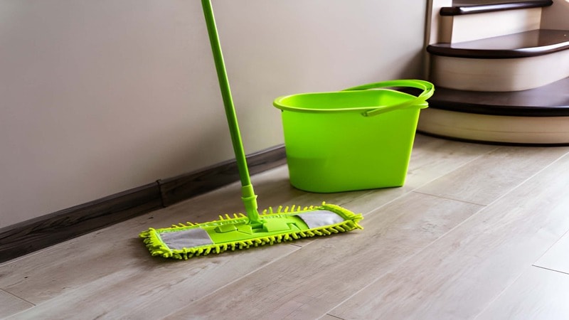 microfiber mop with bucket