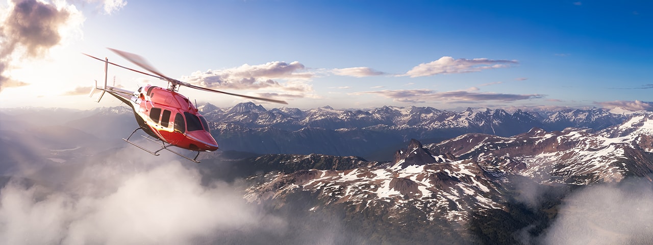 Helicopter training Denver mile high city