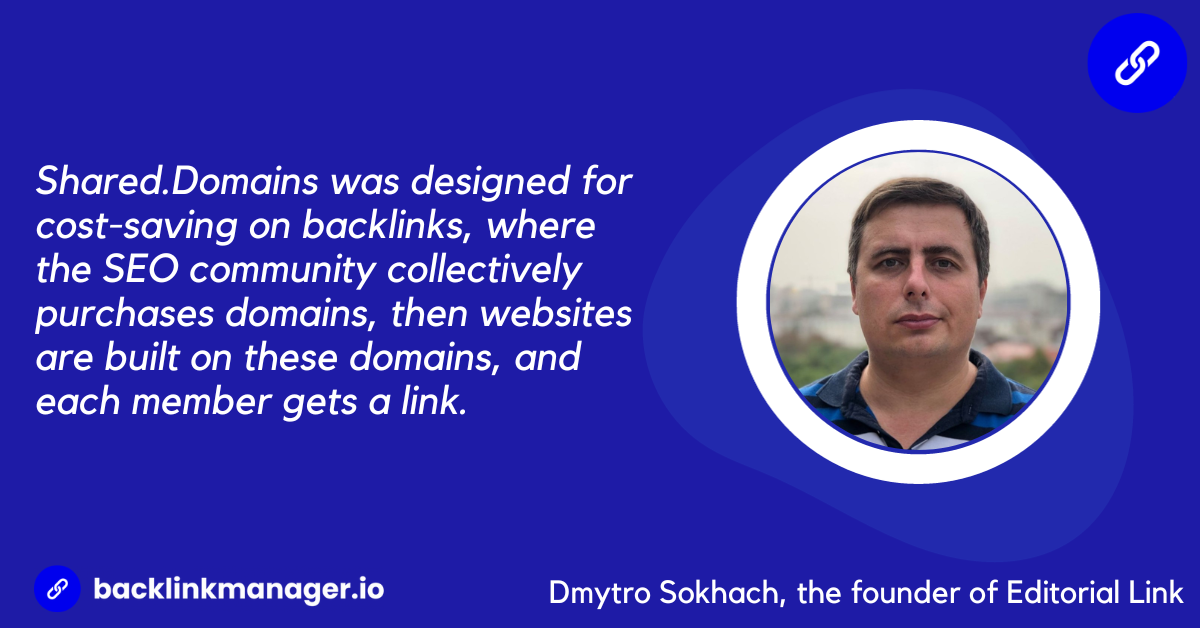 Dmytro Sokhach, the founder of Editorial Link
