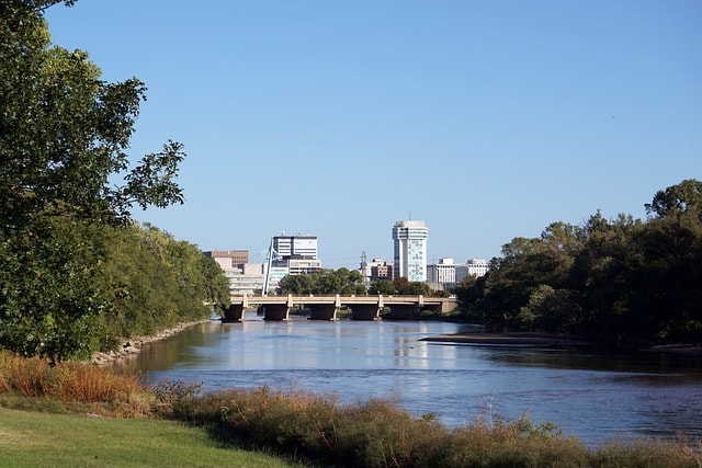 arkansas river, wichita, kansas