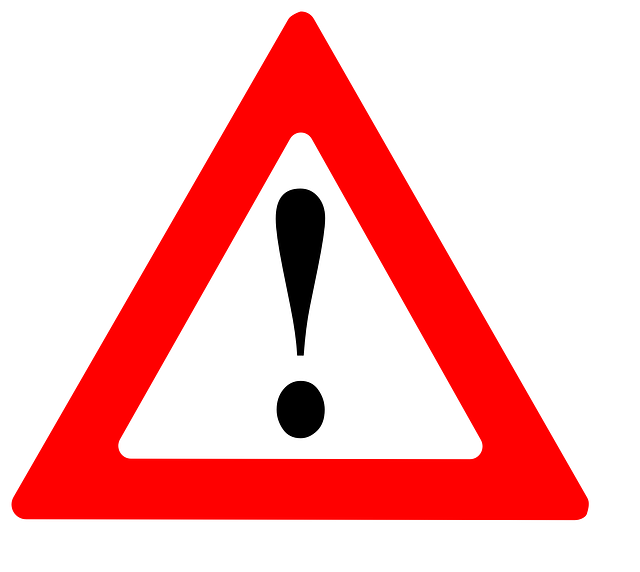 attention, warning, sign