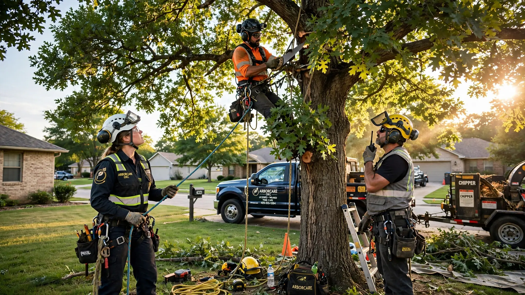 Tree Removal Oklahoma City: The Complete OKC Tree Care & Lawn Restoration Guide – Tree Trimming, Pruning, Safe Removal, and Lawn Seeding