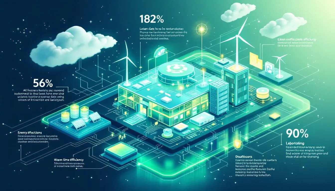 Sustainability practices in modern data centers.