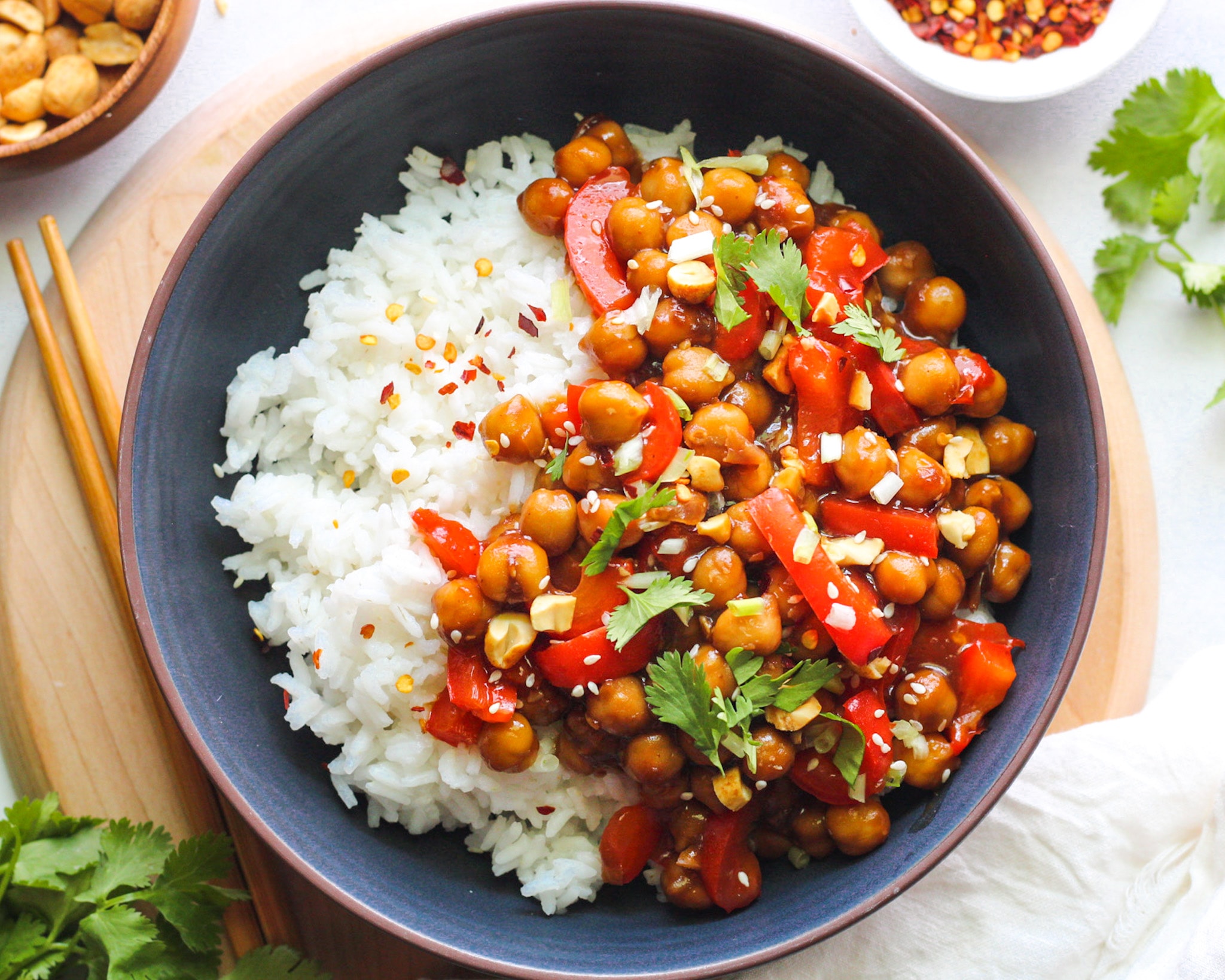 Wholesome Chickpea Bowls and Salads