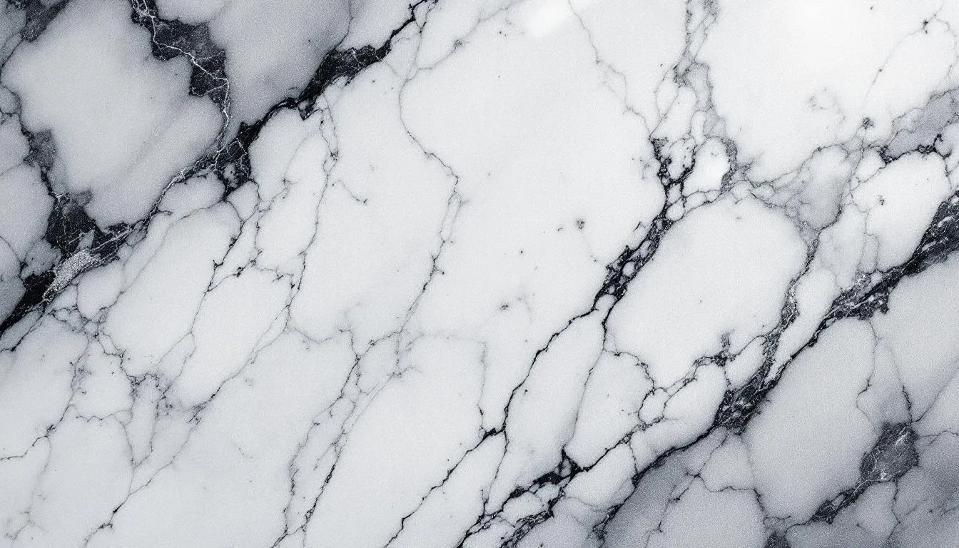 A beautiful faux marble countertop showcasing an inherently luxurious feel.