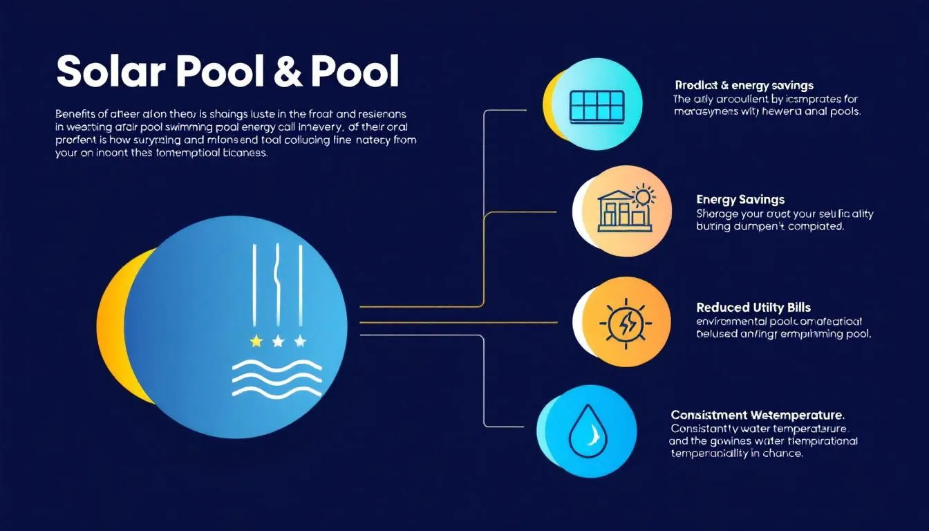Benefits of solar pool heaters for energy efficiency.