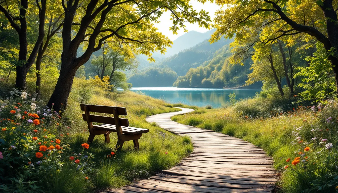 A serene landscape symbolizing long-term support and recovery thanks to resources for family members of mentally ill.