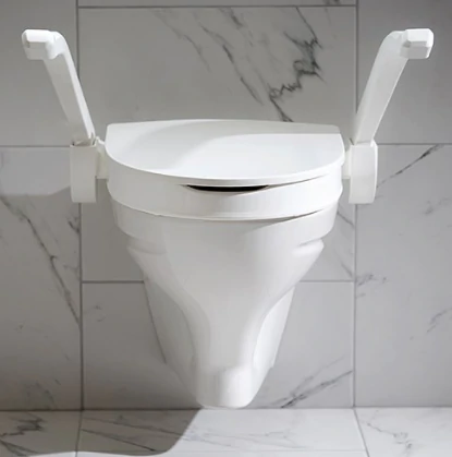 Fixed toilet seat 