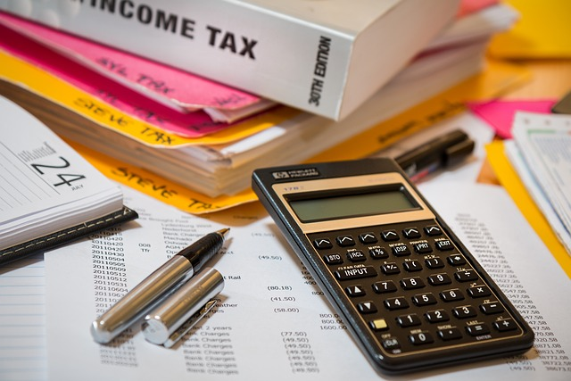 income tax, calculator, accounting