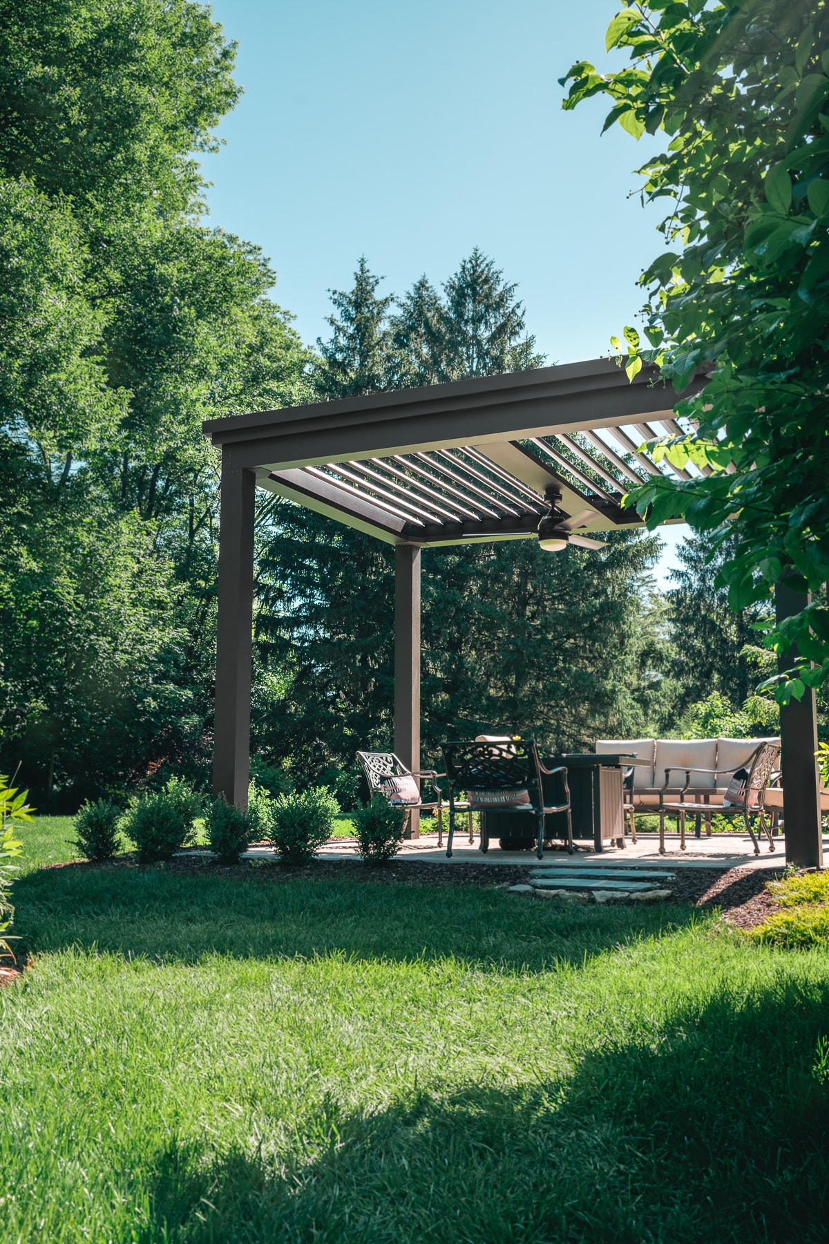 pergola kit includes all you will need to install a 10 x 15 with rafters, posts, and beams for a freestanding pergola