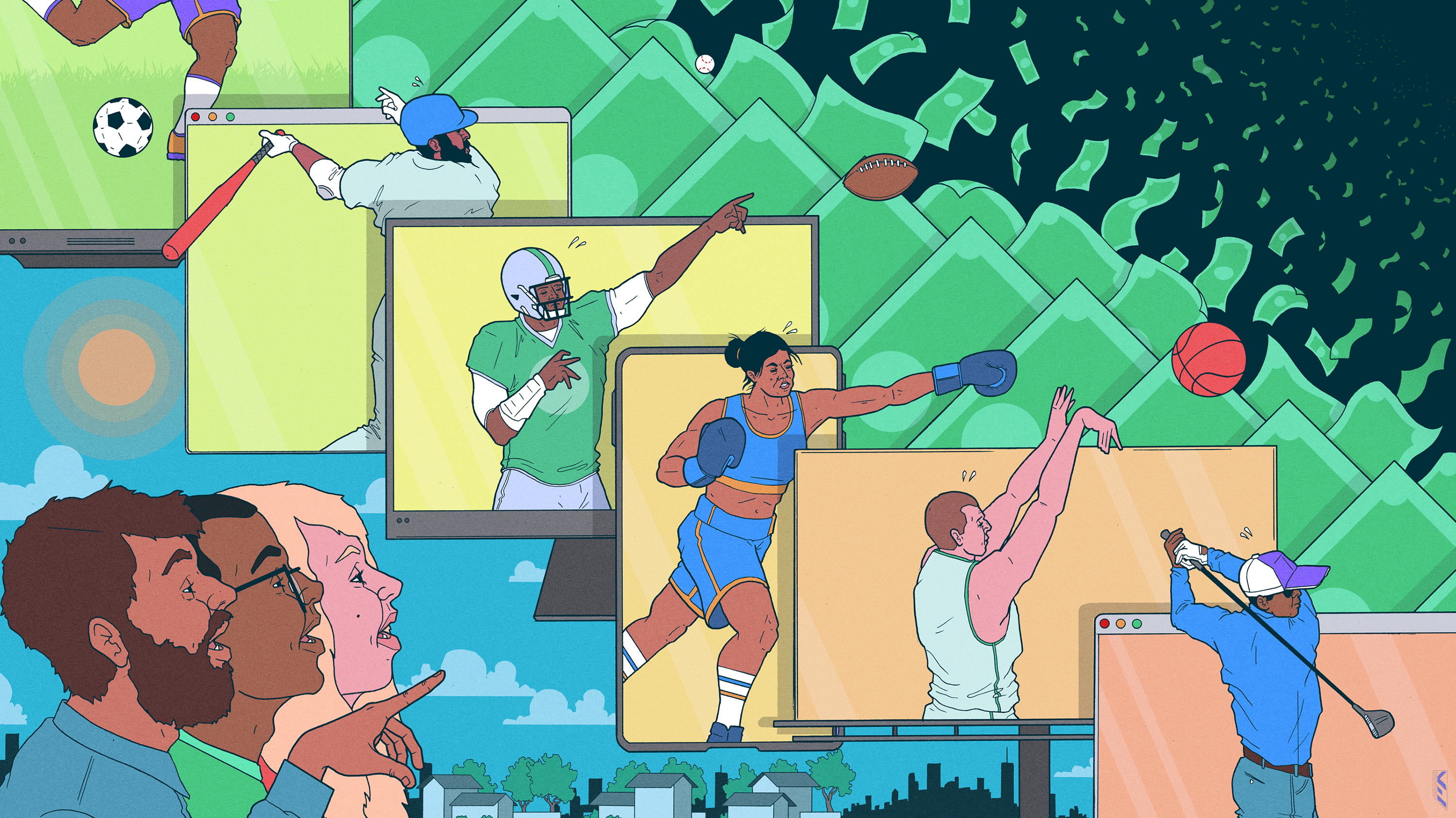 online sports betting industry