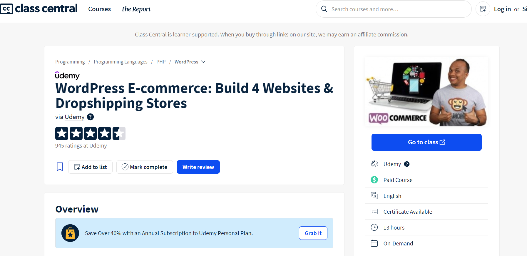 WordPress E-commerce: Build 4 Websites & Dropshipping Stores This course requires no prior coding experience and is designed to help you set up a fully functional dropshipping business on WordPress.