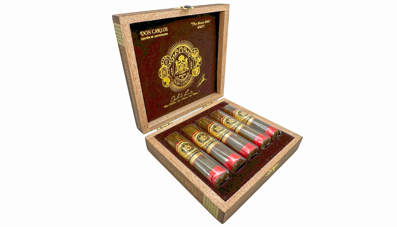 The Arturo Fuente Don Carlos Eye of the Bull Sampler delivers a robust and fulfilling smoking experience