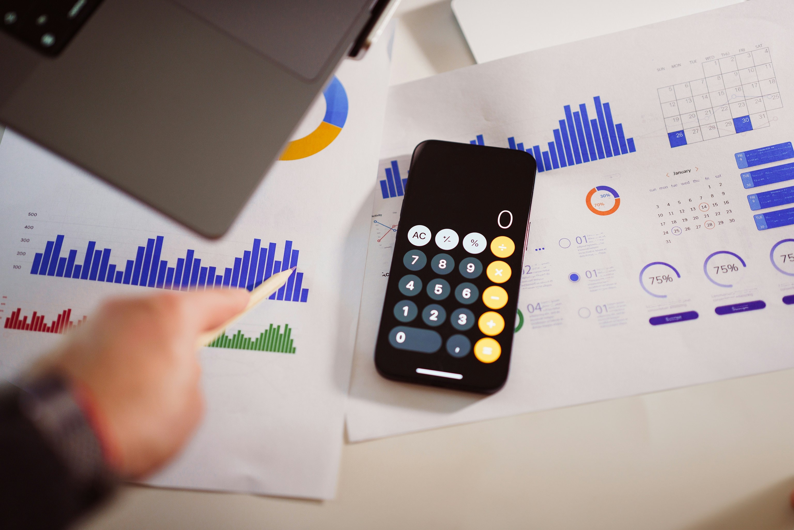 Real estate investor tracks metrics to set budget for google ads campaign. 