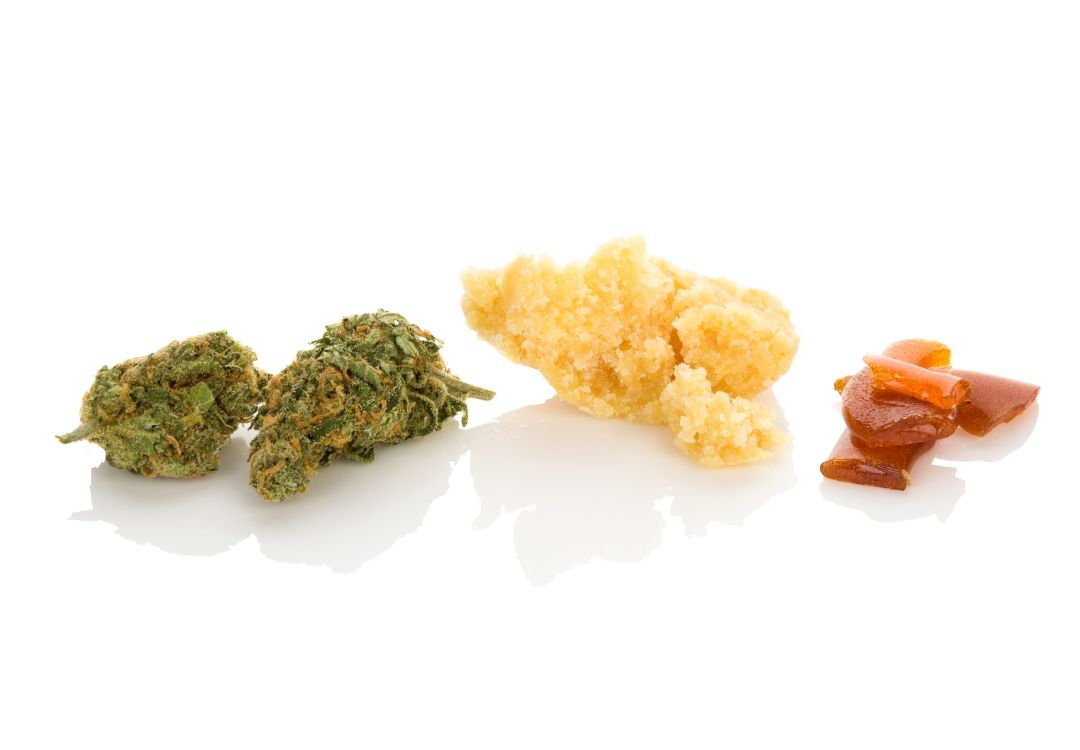 cannabis flower and concentrates