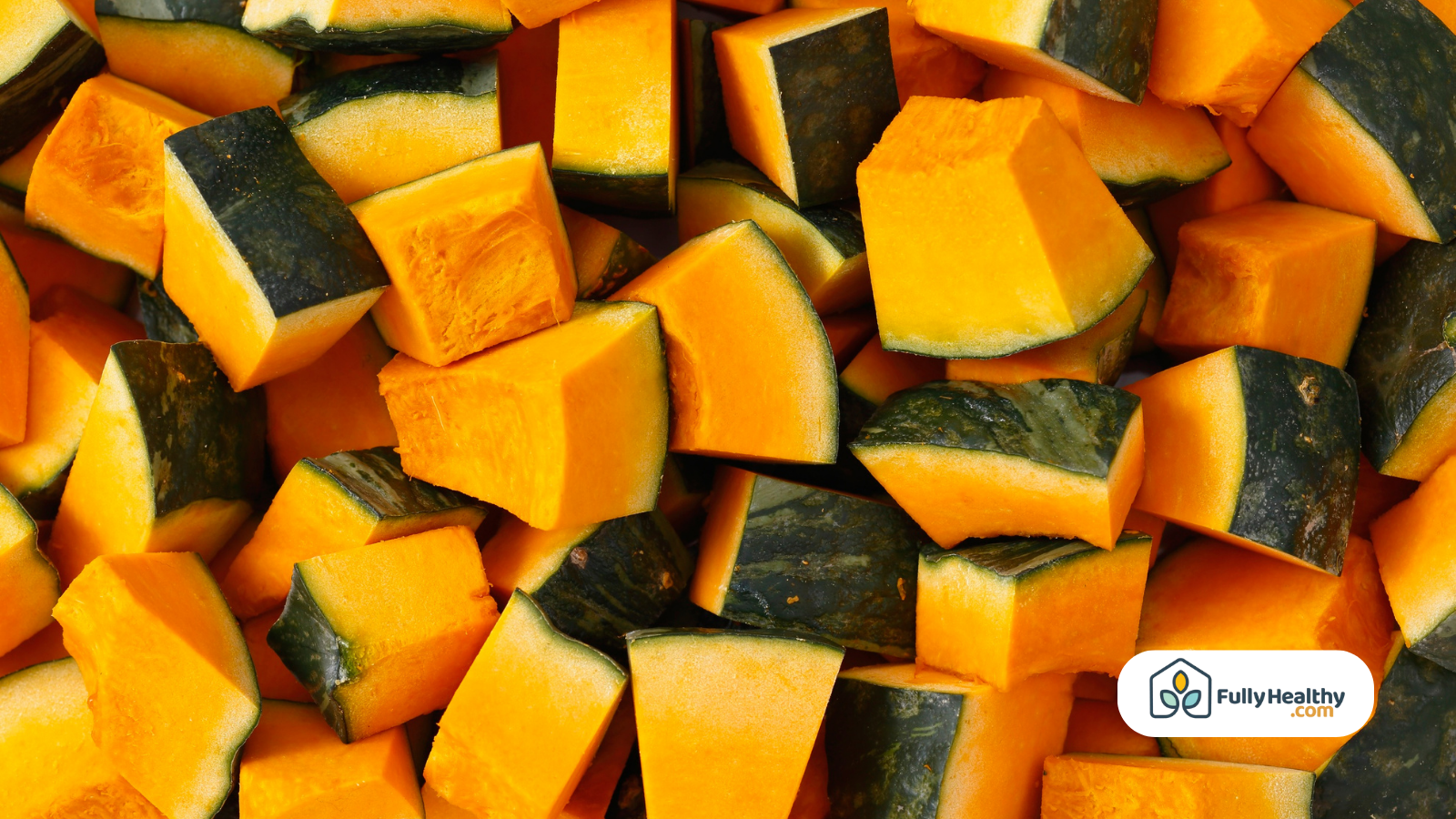 chopped squash cubes detail for how many carbs in spaghetti squash