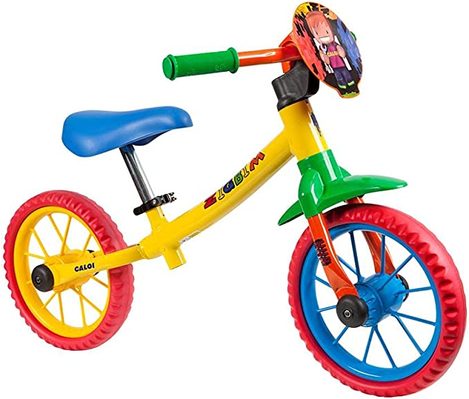 Bicicleta de equilíbrio Caloi Balance Bike Drop Zig. Imagem: Amazon