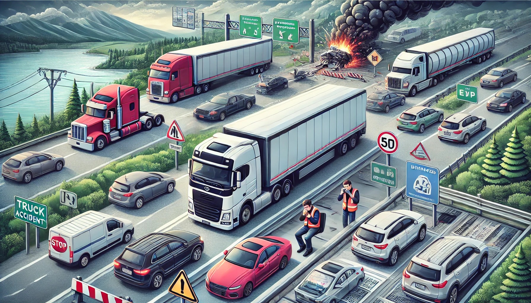 common causes of truck crashes is driver fatigue, often due to long hours behind the wheel. Drowsy driving significantly impairs a driver’s reaction time and decision-making ability. Other causes include distracted driving, speeding, improper maintenance, and failure to comply with trucking regulations. 